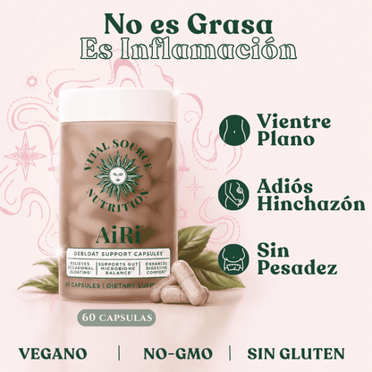 AiRi™ – Desinflama tu Barriga al Instante