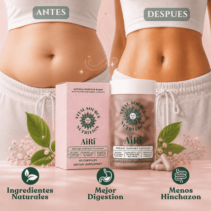 AiRi™ – Desinflama tu Barriga al Instante