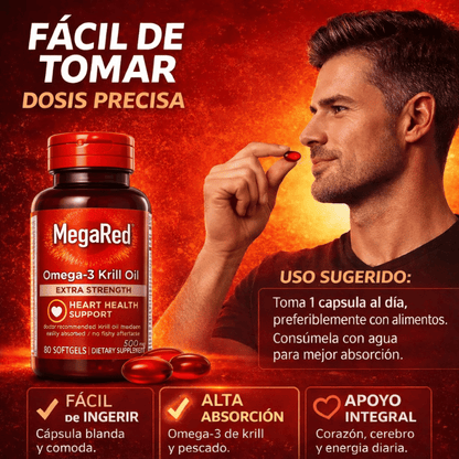 MegaRed® - Recupera tu Energia y Potencia + 🎁