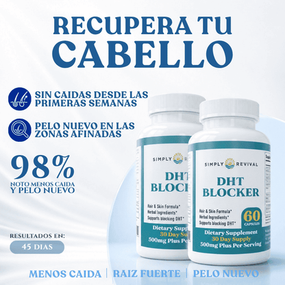 DHT Blocker – Crecimiento Capilar + Kit Completo 🩺