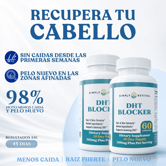 DHT Blocker – Crecimiento Capilar + Kit Completo 🩺
