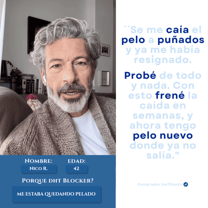 DHT Blocker – Crecimiento Capilar + Kit Completo 🩺