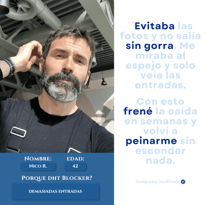 DHT Blocker – Crecimiento Capilar + Kit Completo 🩺