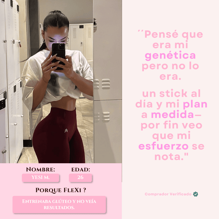 FleXi™ – Glúteos Más Fuertes + Plan Personal 🍑
