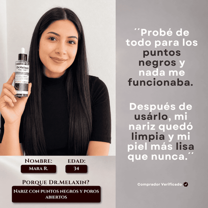 Dr.Melaxin Black & White Rice™ - Piel Lisa y Pura