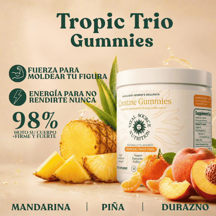 Tropical Trio Gummies™ – Glúteos Más Fuertes