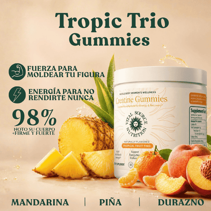 Tropical Trio Gummies™ – Glúteos Más Fuertes