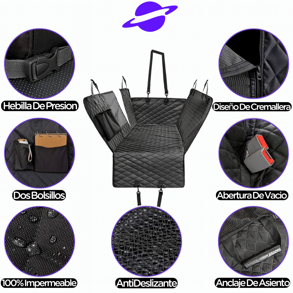 Cobertor Impermeable Para Asiento | Perros